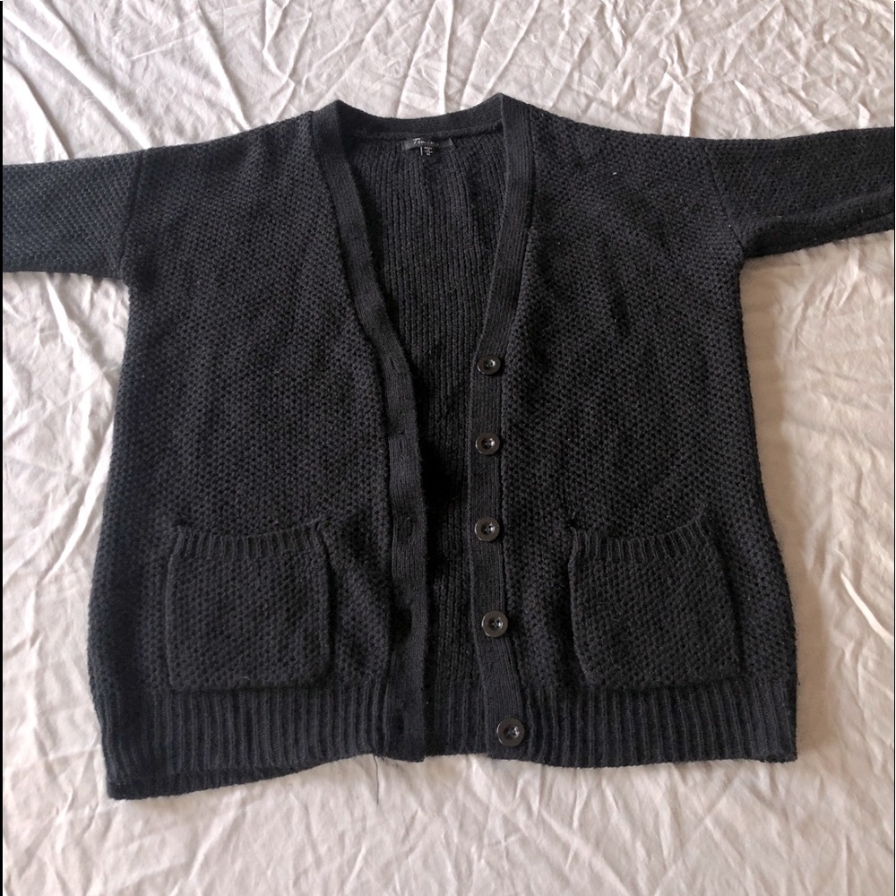 Black medium cardigan great condition worn only a couple times!